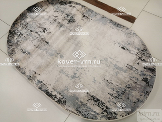 Ковер GLORIA A0270A GREY / 1,25*1,8 м овал