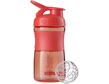 Blender Bottle SportMixer 591 мл, шейкер с венчиком, коралловый