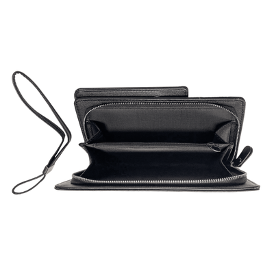 Клатч с металлическими вставками + линзы (black center)