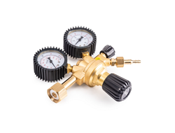 Регулятор FoxWeld WR500 (аргоновый/углекислотный, 1 манометр, 1 расходомер, вентиль, пр-во FoxWeld/КНР), Foxweld, 4414