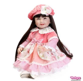 Кукла реборн — девочка  "Виолетта" 52 см
