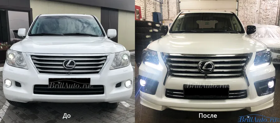 Рестайлинг Lexus LX 570 25th ANNIVERSARY 2008-2015