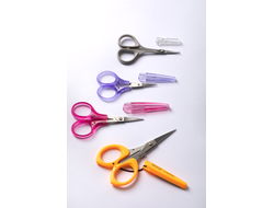 Ножницы "Gamma" ROS-02 для рукоделия в блистере 100 мм розовые