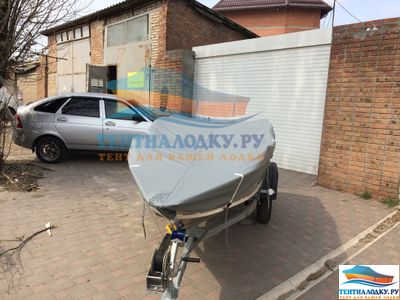 тент на вельбот 37