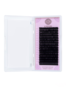 Черные ресницы Enigma микс (16 линий)