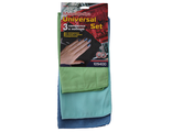 Микрофибра "Universal Set", набор 3 шт., 25х30, 30х30, 35х30 см., AUTOSTANDART