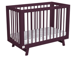 Кроватка детская Lillaland Lilla Aria Italian Plum (матрасик в подарок)