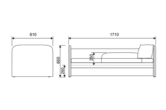 Кровать детская ИВИ