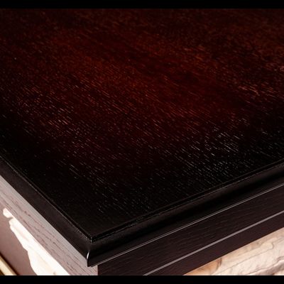 Угловой электрокамин Dublin Rock AO с очагом Majestic RC