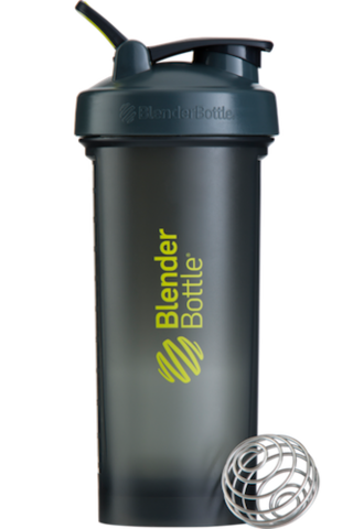 Blender Bottle Pro45 Full Color 1330 мл. Большой Шейкер, серый-зеленый