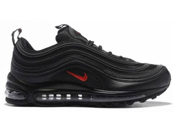 Nike Air Max 97 Чёрные с красным (41-45) Арт. 029MF-A