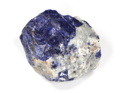 Содалит, необработанный "дикий" образец, Намибия (40*33*23 мм, 50 г) №26692