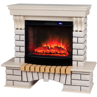 Электрический камин Country WT с очагом Sparta 25.5 LED