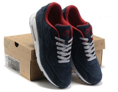 NIKE Air Max 90VT Синие Замша