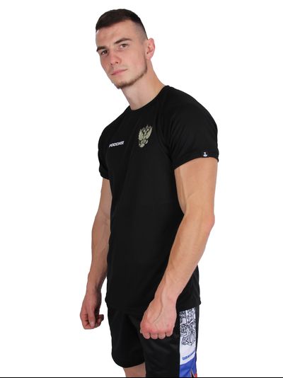 Футболка самбо BRAVEGARD ПОБЕДА черная