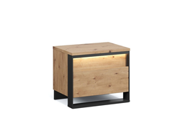 Спальня ТРИНИТИ - Тумба прикроватная 1ящ с подсветкой