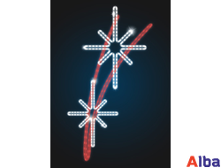 Новогодняя консоль Сириусы, 3 м