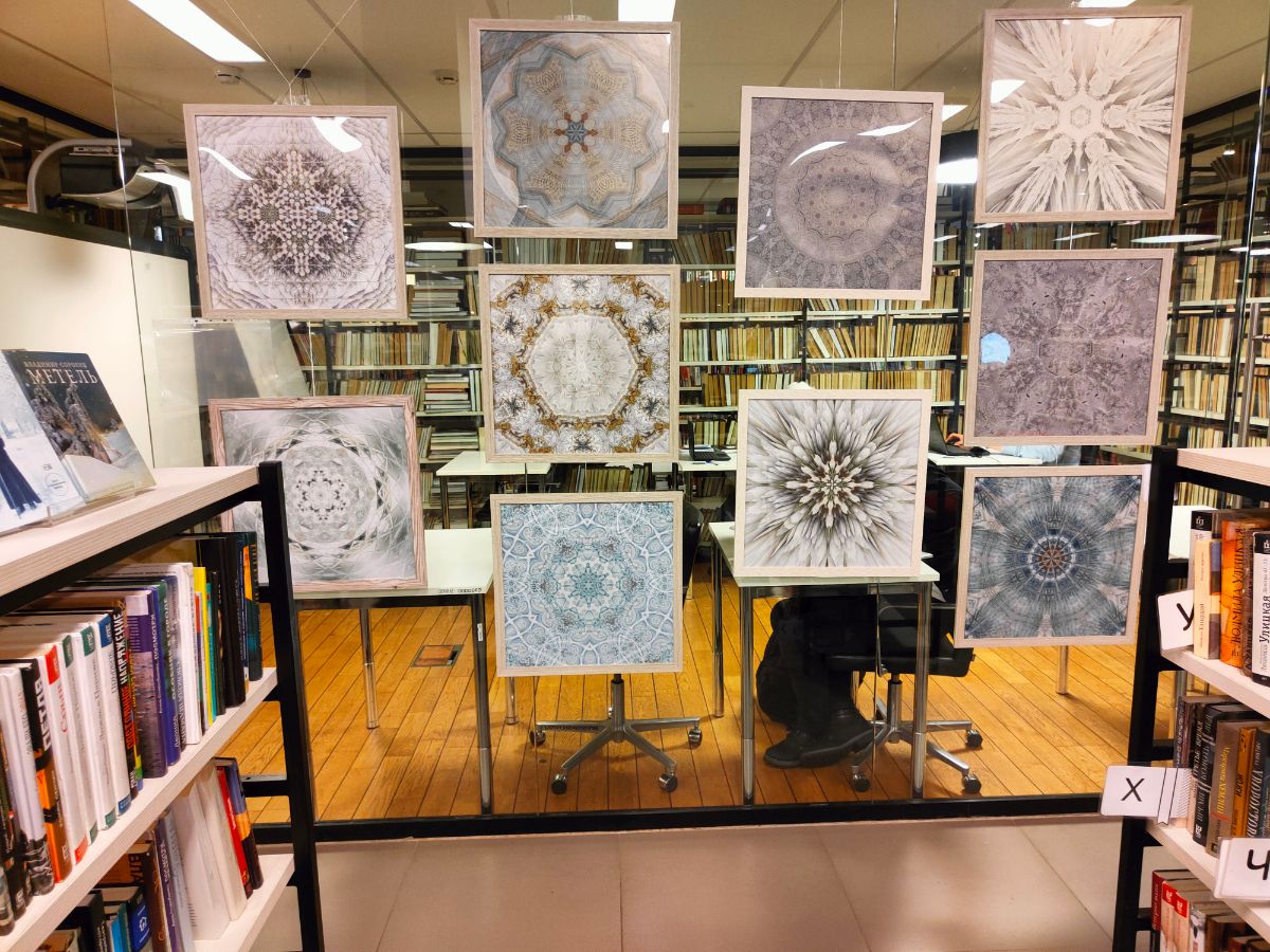 Цифровая живопись на снежную тему