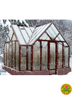 Беседка из алюминия и стекла ЛИДС