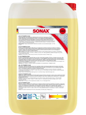 Высокопенный очиститель (концентрат) &quot;SONAX SX Power Clean&quot; 25 л