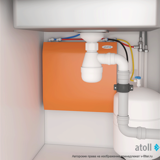 Система обратного осмоса atoll Slim A-4200 STDA