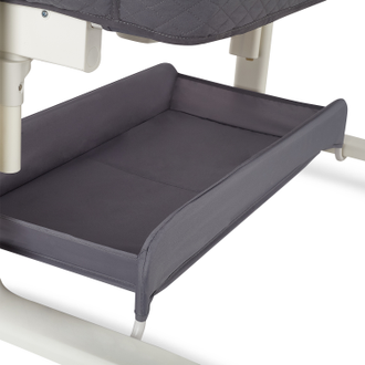 Приставная кроватка Nuovita Accanto Quadro Grigio, Серый
