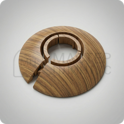 Обвод для труб универсальный Идеал 16-22 мм. 206 Дуб коньячный