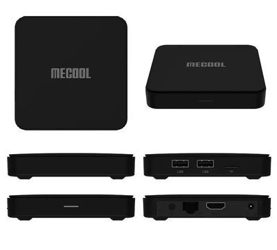 Смарт ТВ приставка Mecool KM7 SE 2/32 Гб с пультом с голосовым поиском (операционная система Android TV 12.0)