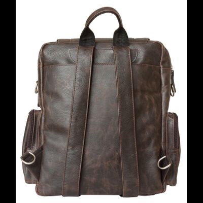 Кожаный рюкзак-сумка Fiorentino brown (арт. 3003-04)