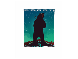 Штора в ванную The Long Dark, Лонг Дарк №2