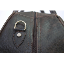 Кожаная дорожная сумка Normanno brown (арт. 4007-02)