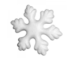 Снежинка из пенопласта 10 см (арт 6-10)