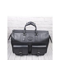 Кожаный саквояж Fabriano premium iron grey (арт. 4008-55)