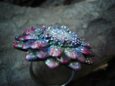 Кольцо "Цветок Галлициниума"