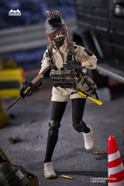 Девочка-часовой Рейзен - Коллекционная фигурка 1/12 SCALE Sentinel Reisen (PA006) - HASUKI