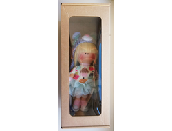 Коробка для кукол крафт с окошком (набор 5 шт)