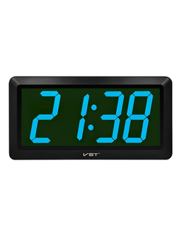 VST780-5 часы син.цифры+блок