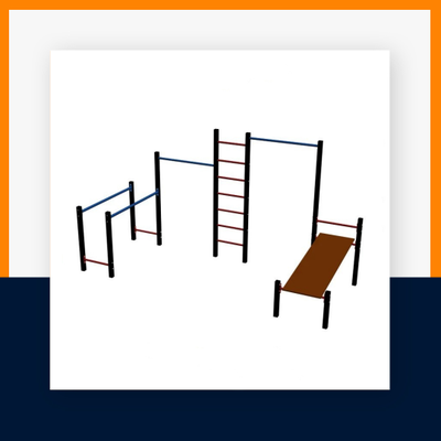 Спортивная площадка Workout W151