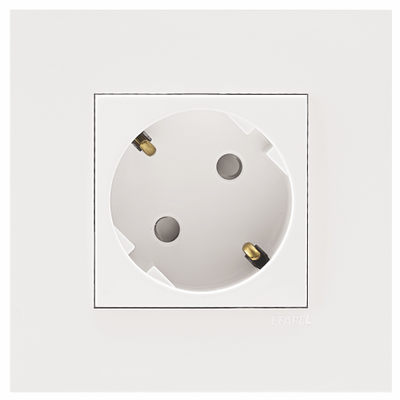 Рамка 1 пост матовая белая - Quadro 45 - Efapel 45910 TBM