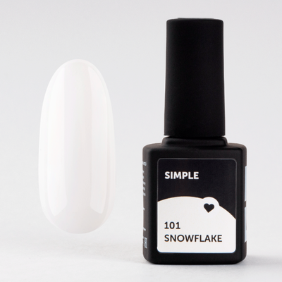 Гель-лак MiLK Simple 101 Snowflake 9 мл