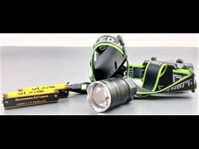 Фонарь на голову HT-3189 1LED