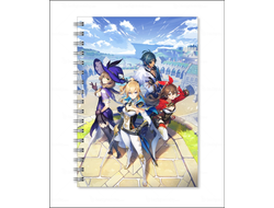 Тетрадь Genshin Impact, Геншин Импакт №3