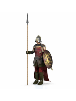 солдаты Воин средневековый 1