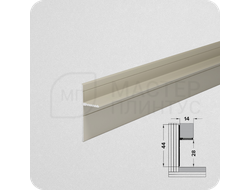 Скрытый плинтус Лука Плт 44.2500.042л шампань