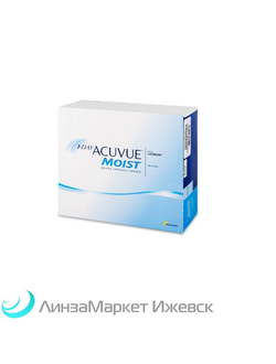 Линзы ежедневной замены 1 DAY ACUVUE MOIST (180 линз) в ЛинзаМаркет Ижевск