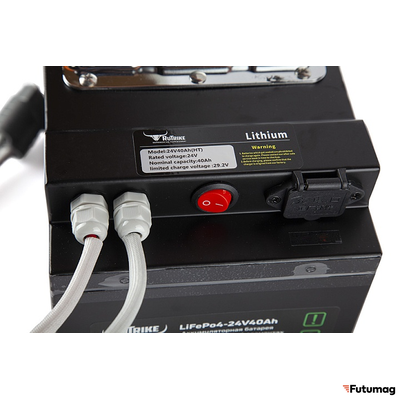 Тяговый аккумулятор Rutrike LiFePO4 24V40Ah (50A)