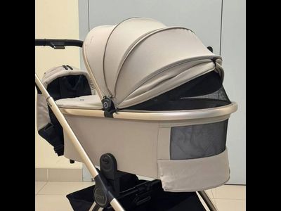 Детская коляска 3 в 1 Luxmom 999 Бежевый