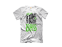 ФУТБОЛКА I like to ride bikes