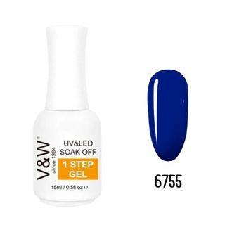 Гель-лак однофазный ONE STEP 15 мл.-- Gel Lac ONE STEP, 15 ml--- 6755