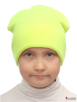Шапка 22202-01 желтый неон 48-52